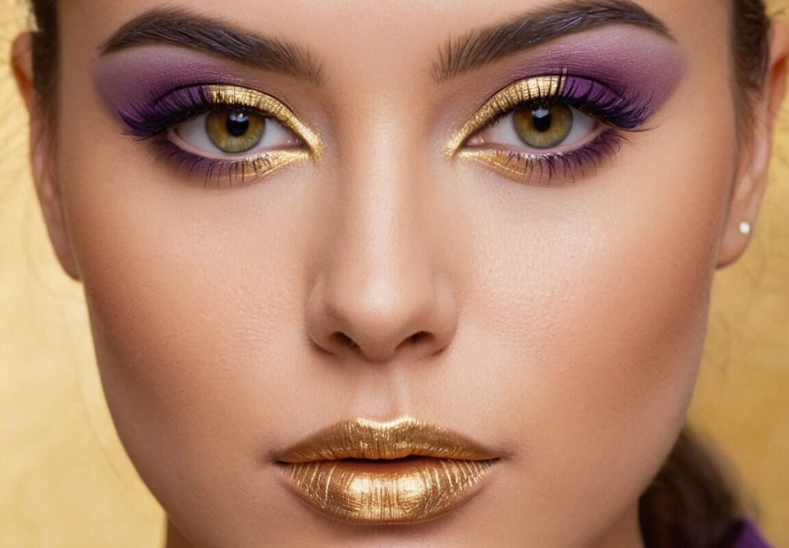 Welche Farbe schminken bei braunen Augen