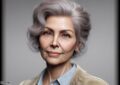 Typisches Erscheinungsbild einer 80-jährigen Frau