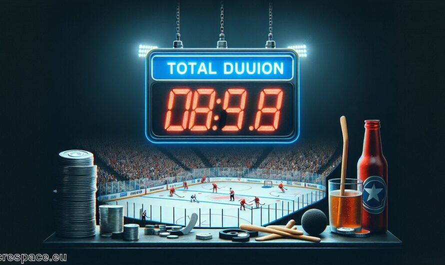 Wie lang ist die Dauer eines Eishockeyspiels?
