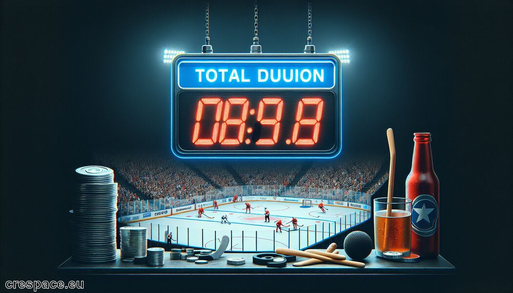 Wie lang ist die Dauer eines Eishockeyspiels?