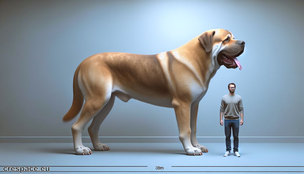 Wie groß kann der weltweit größte Hund werden?