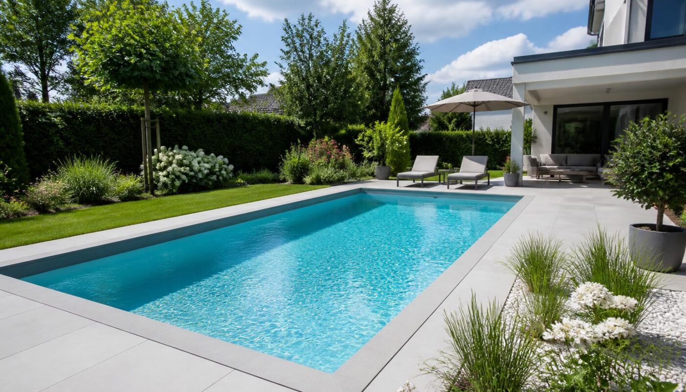 Vorteile eines GFK-Pools im Garten – schnelle Montage und Langlebigkeit